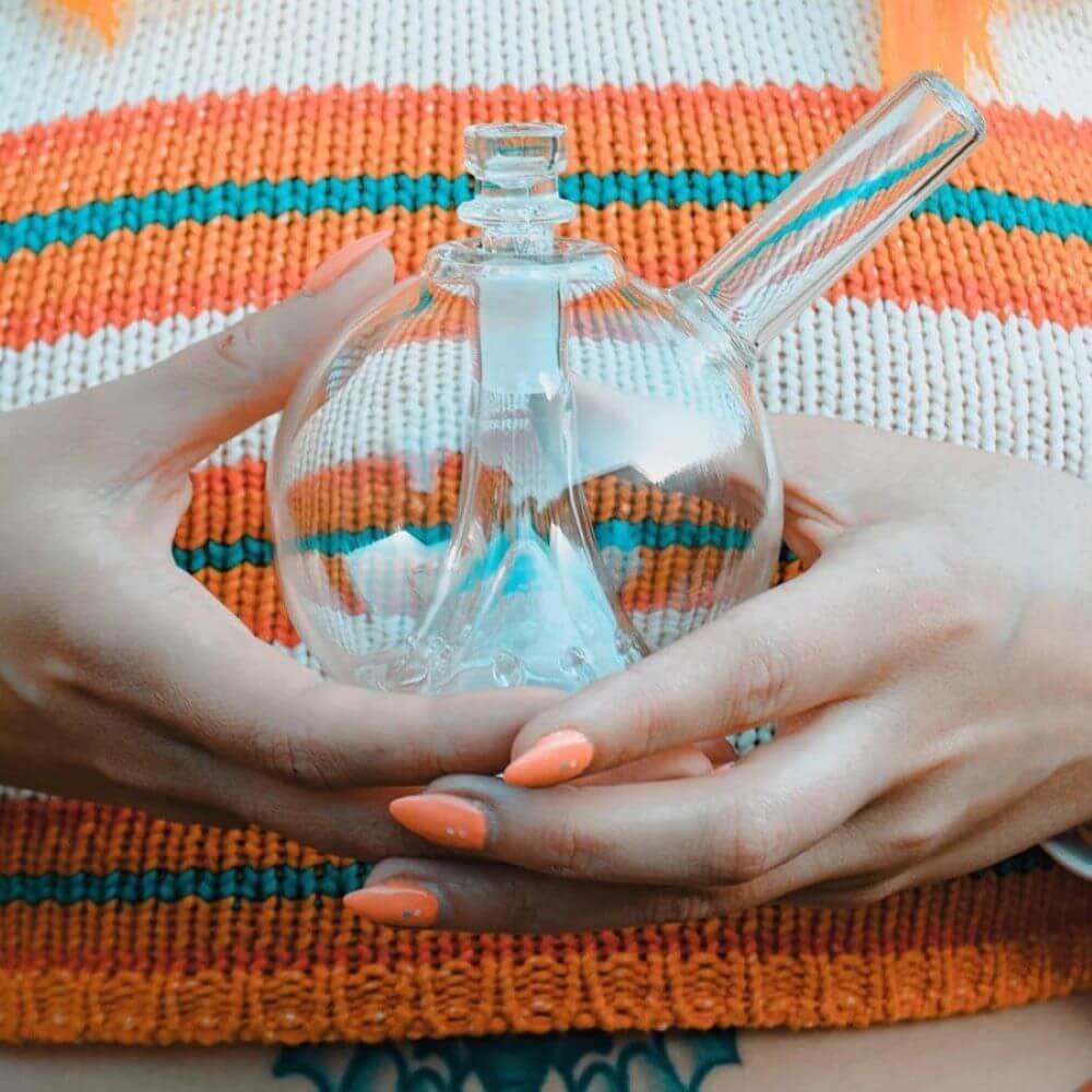 GRAV Globe Bubbler - Clear - 01