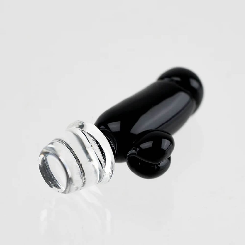 Empire Glassworks Black Penis Puffco Peak Pro Carb Cap - 04