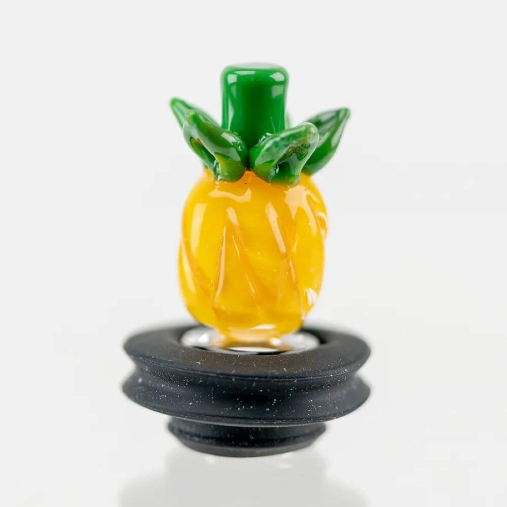Empire Glassworks Pineapple Puffco Peak Pro Carb Cap - 02