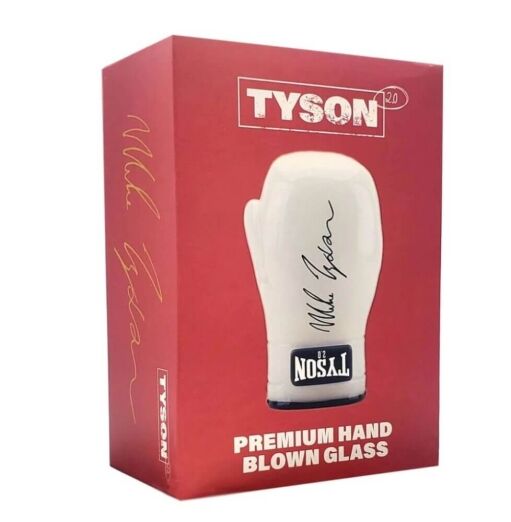 Mike Tyson 2.0 White Boxing Glove Hand Pipe - 04