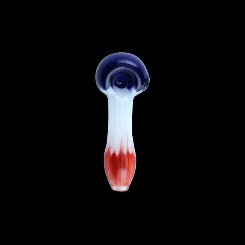 Chameleon Glass Dancer Series Glass Pipe - Blue Home Dancer