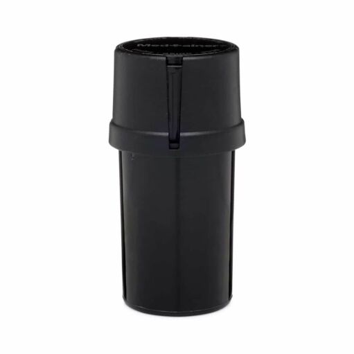 The Medtainer Storage w/ Grinder Large 40 Dram - Black