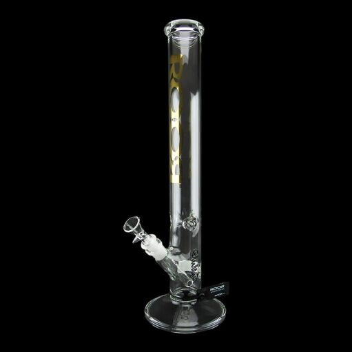 ROOR Classic Straight 18" Water Pipe 50mm x 5mm - Gold - 008