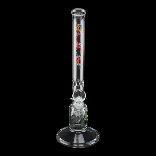 Roor 14″ Snapper Bong 32x4mm With Ice Pinch - Tie-Dye 07