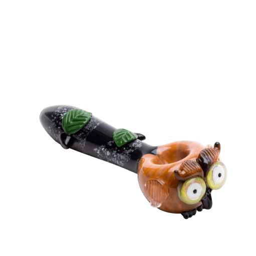 Empire Glassworks Owl Hand Pipe 01