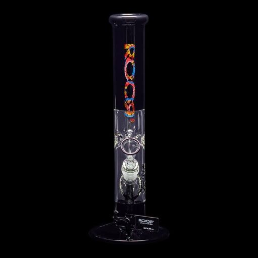 ROOR Custom Classic 14" Straight Water Pipe 50mm x 5mm - Black - 07