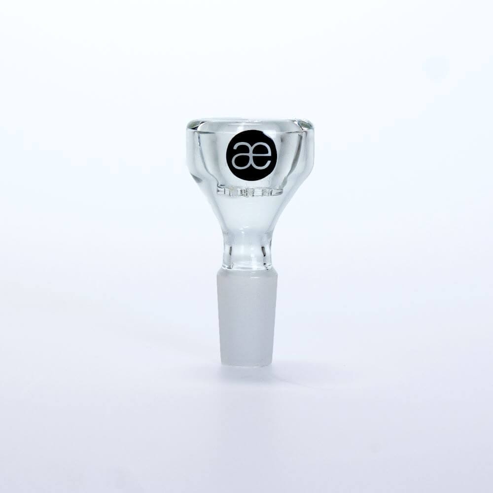 Phaedhaus Glass Bowl w/ 7-Hole Filter - 14mm - Side View