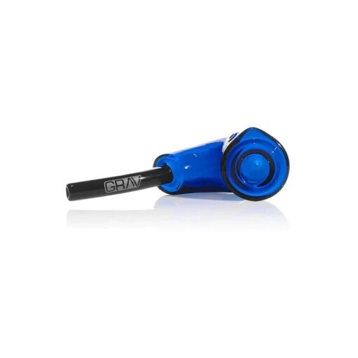 Grav Rocker Sherlock Hand Pipe - Blue - 02
