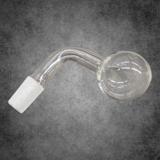 High Quality 14mm Oil Burner Attachment – 90º Short Stem - 02