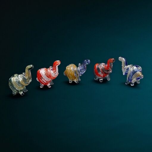 Baby Elephant Hand Pipe - 02
