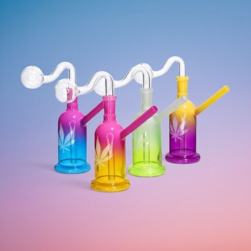 Glass Dome Oil Burner Rig - 01A