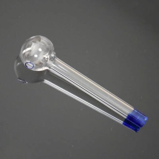 4" Oil Burner Hand Pipe w/ Color Accents - 03