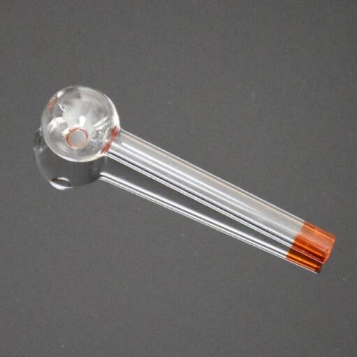 4" Oil Burner Hand Pipe w/ Color Accents - 05
