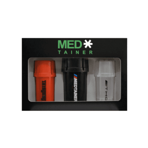 Medtainer | Storage w/ Grinder RPM Collection Boxed Set - 20/40/20 Dram (3pc boxed set) | Your Speedy Storage Solution in Style!