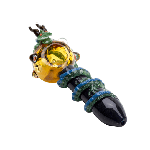 Empire Glasswork Dragon Sphere Hand Pipe - Small 01