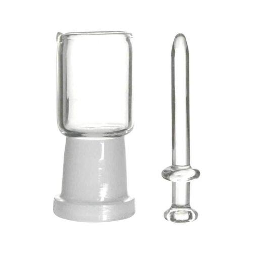 4:20 Generic Label 4" Black Honeycomb Oil Rig - 14mm / 5