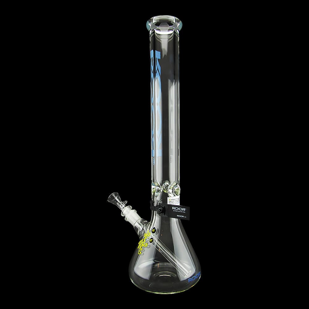 ROOR Classic Beaker 18" Water Pipe 50mm x 9mm - Too Blue 02