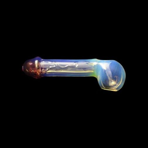 chameleon glass Mr. Johnson Penis pipe