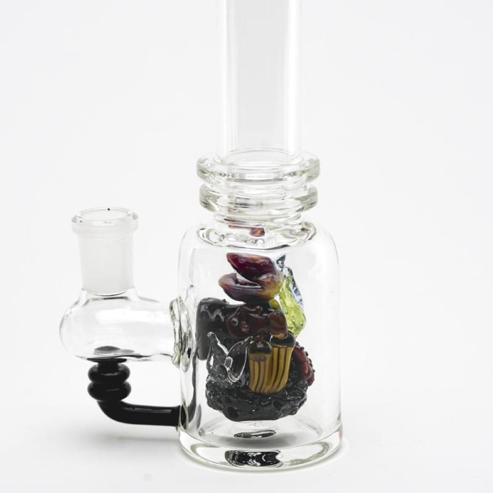Empire Glassworks Save The Sea Mini Beaker Water Pipe - 4