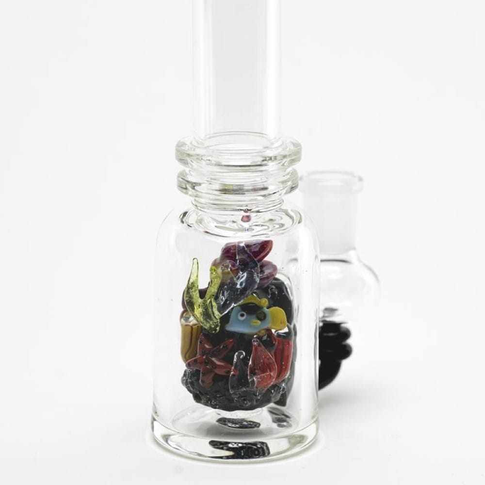 Empire Glassworks Save The Sea Mini Beaker Water Pipe - 5