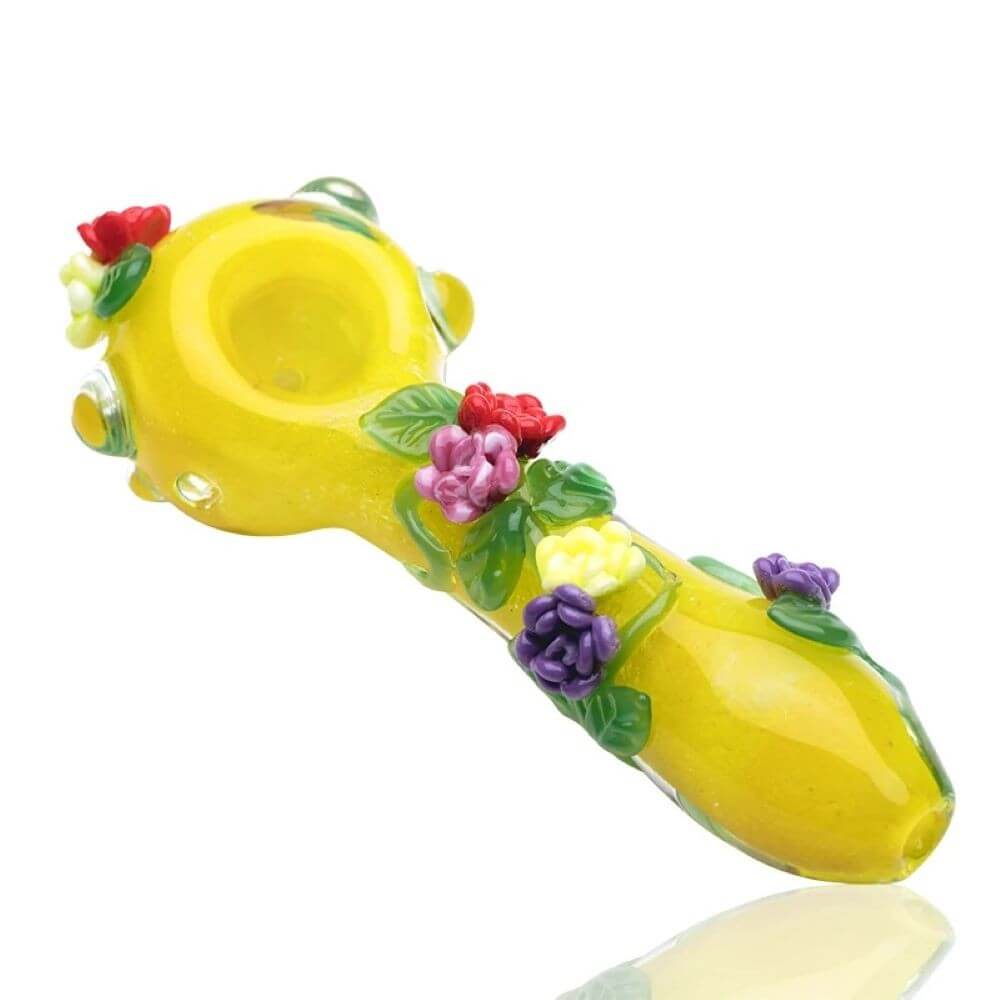 Empire Glassworks Sunshine Garden Small Hand Pipe - 01