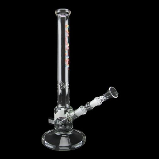 Roor 14″ Snapper Bong 32x4mm With Ice Pinch - Tie-Dye 06
