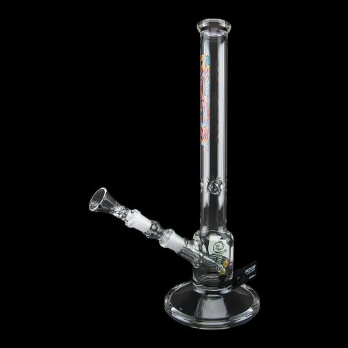 Roor 14″ Snapper Bong 32x4mm With Ice Pinch - Tie-Dye 08
