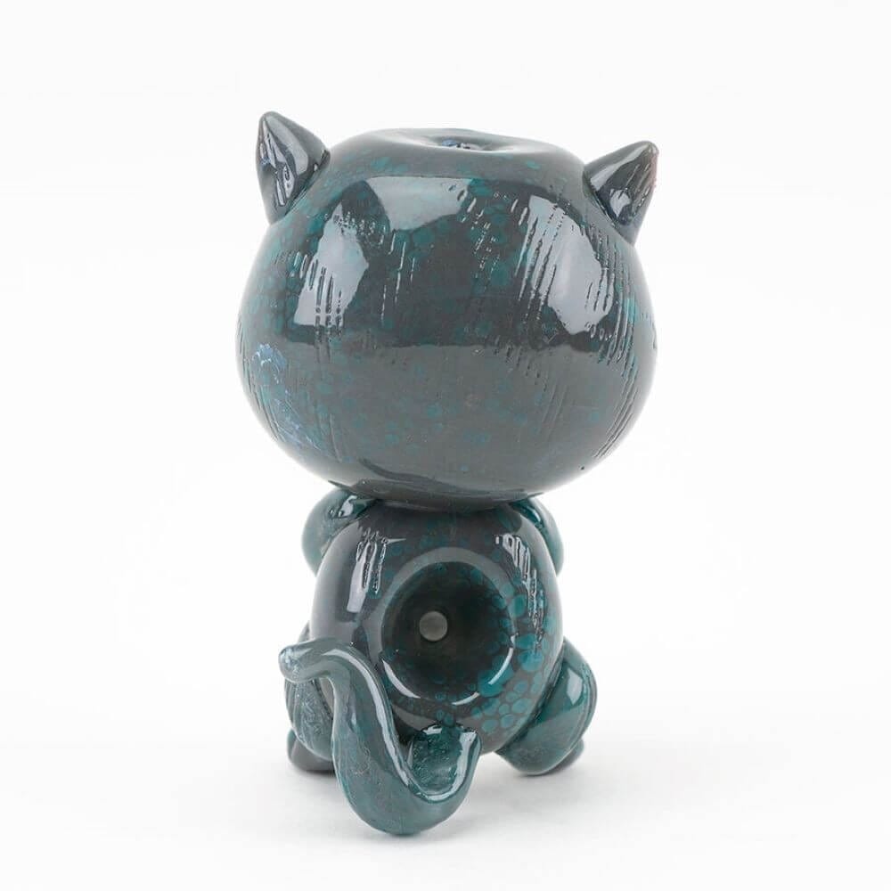 Empire Glassworks Galacticat / UV Reactive Hand Pipe 04