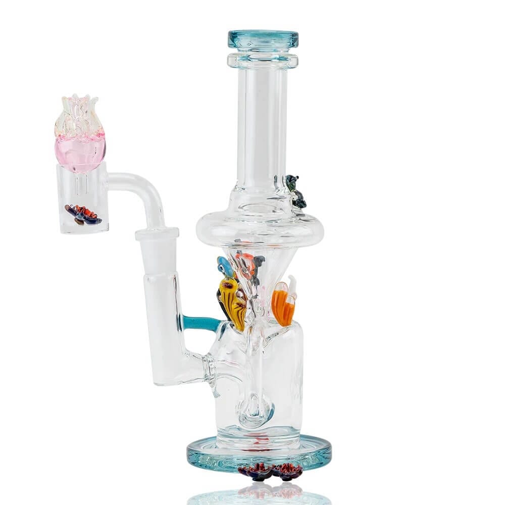 Empire Glassworks Mini Recycler Rig East Australian Current - 01