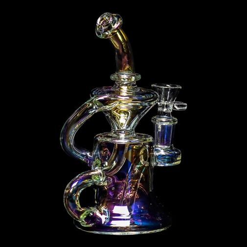 Diamond Glass Bottles Recycler - Fumed - 05