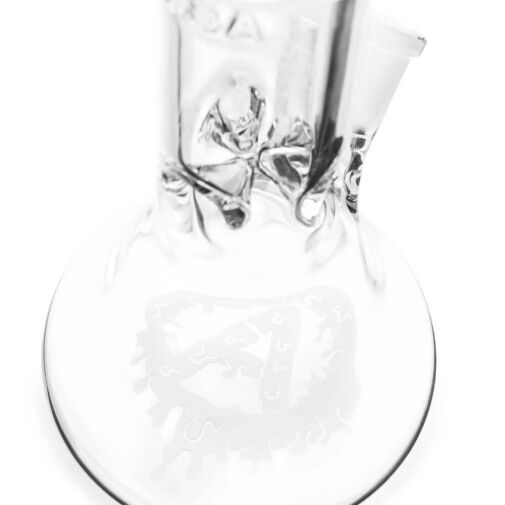 Antidote 8" 7mm Thick Sandblasted Drip Beaker - 02