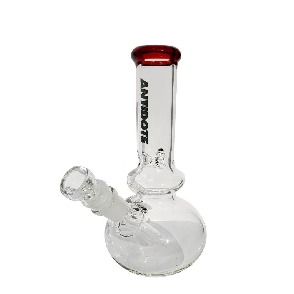Antidote 8" Chug Water Pipe - Red