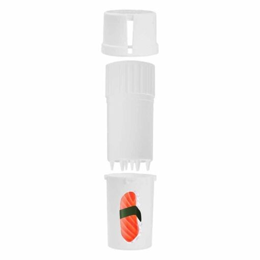 The Medtainer Storage w/ Grinder "Wassup B?" - 20 Dram / White / 2