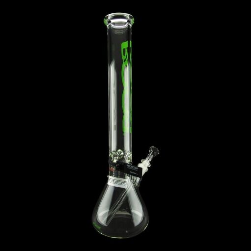 Roor Classic Beaker 18 inch Bong 50mm x 7mm Green - 04