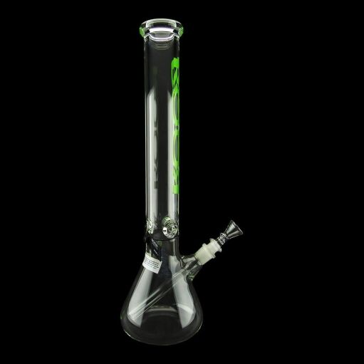 Roor Classic Beaker 18 inch Bong 50mm x 7mm Green - 05
