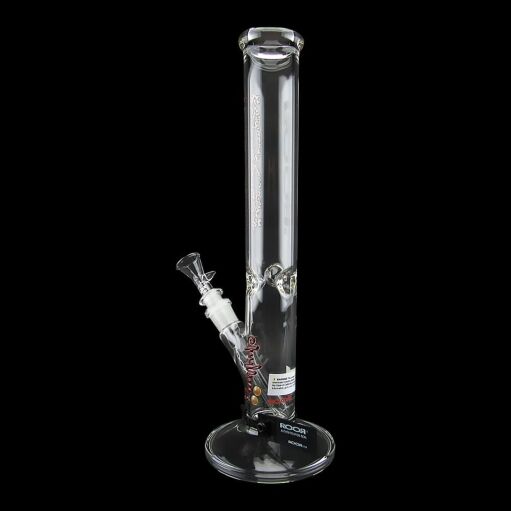 Roor Classic Straight Tube Bong 14 Inch - Cheetah 02