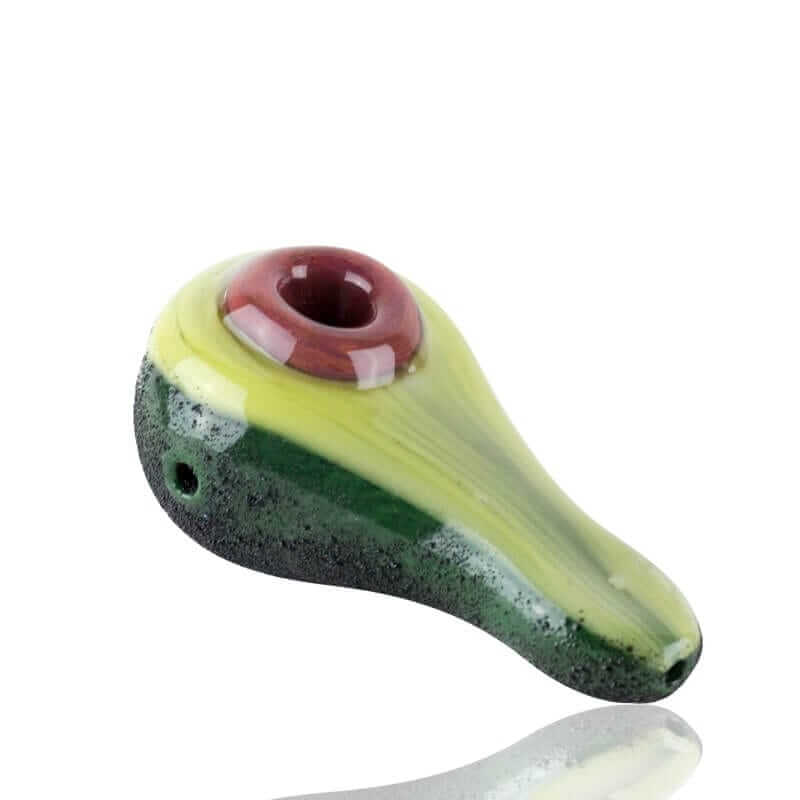 Empire Glassworks Large "Avocadope" Avocado Hand Pipe