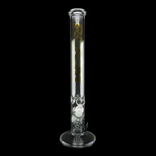 ROOR Classic Straight 18" Water Pipe 50mm x 5mm - Gold - 007