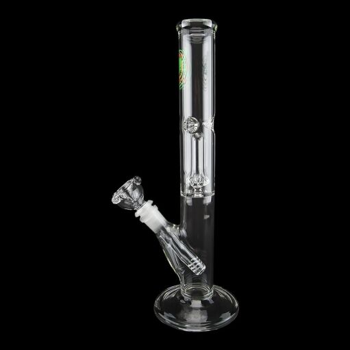 12.5" Single Showerhead Perc Straight Tube Water Pipe - 01