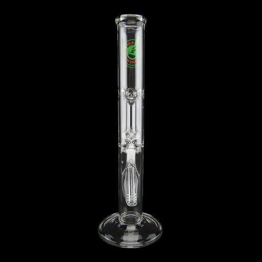12.5" Single Showerhead Perc Straight Tube Water Pipe - 03