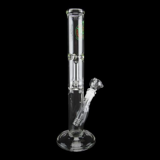 12.5" Single Showerhead Perc Straight Tube Water Pipe - 04
