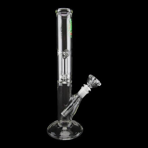 12.5" Single Showerhead Perc Straight Tube Water Pipe - 05