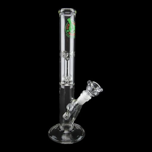 12.5" Single Showerhead Perc Straight Tube Water Pipe - 06