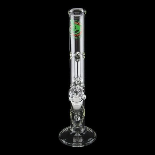 12.5" Single Showerhead Perc Straight Tube Water Pipe - 07