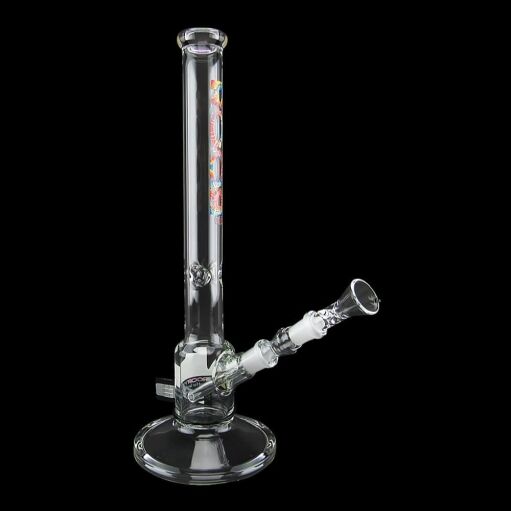Roor 14″ Snapper Bong 32x4mm With Ice Pinch - Tie-Dye 06