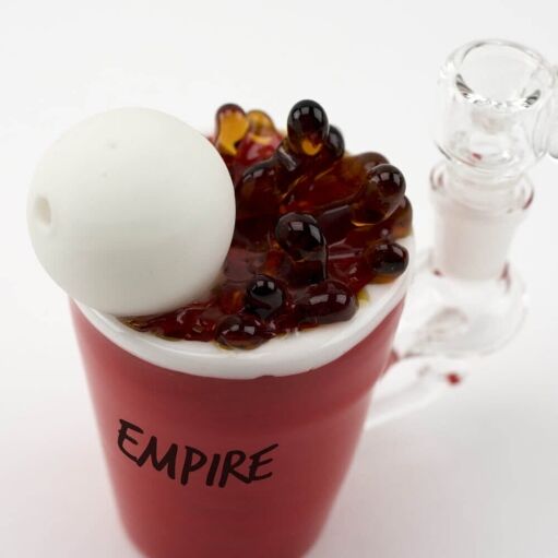 Empire Glassworks Beer Pong Mini Water Pipe 04