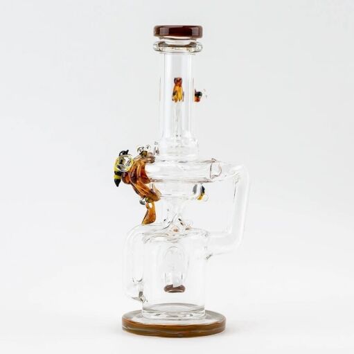 Empire Glassworks Mini Recycler Save The Bees - 02
