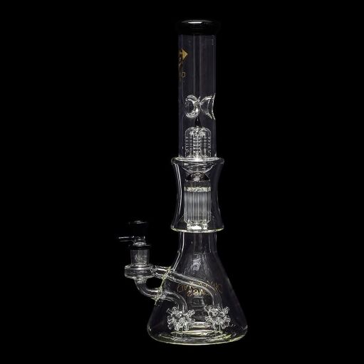 Diamond Glass Sea Mine Beaker Water Pipe - 05