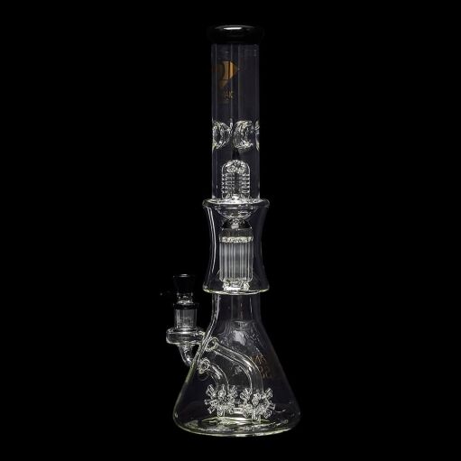 Diamond Glass Sea Mine Beaker Water Pipe - 06