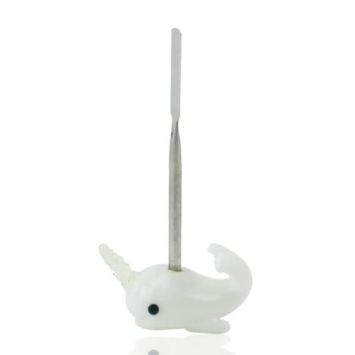 Empire Glassworks Radioactive Narwhal Dabber - 01
